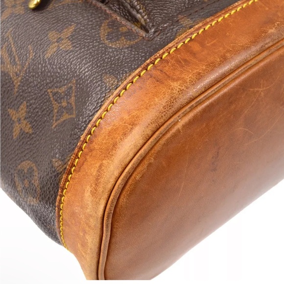 LOUIS VUITTON Montsouris MM Vintage Monogram Backpack Bag LV ASO Emma Roberts - Picture 7 of 16
